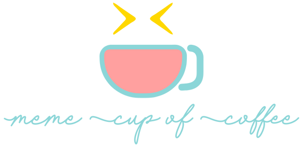 meme cup of coffee full logo